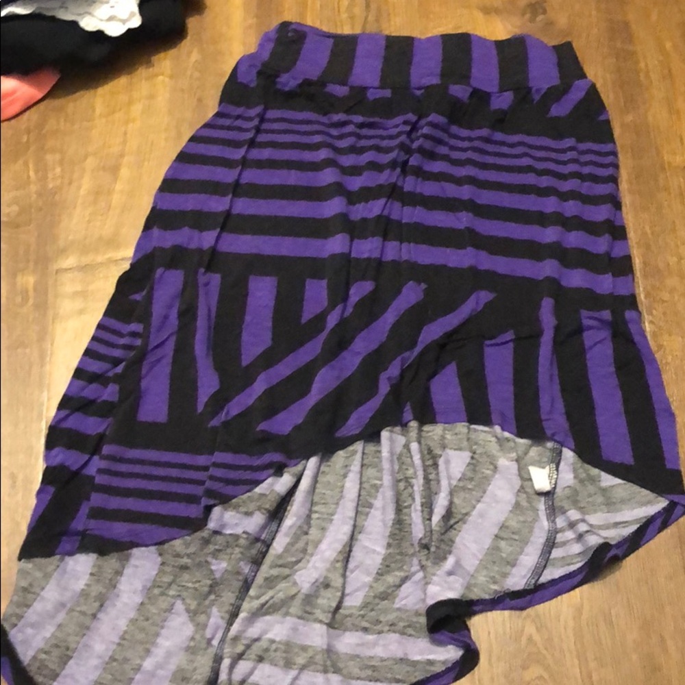 High low skirt